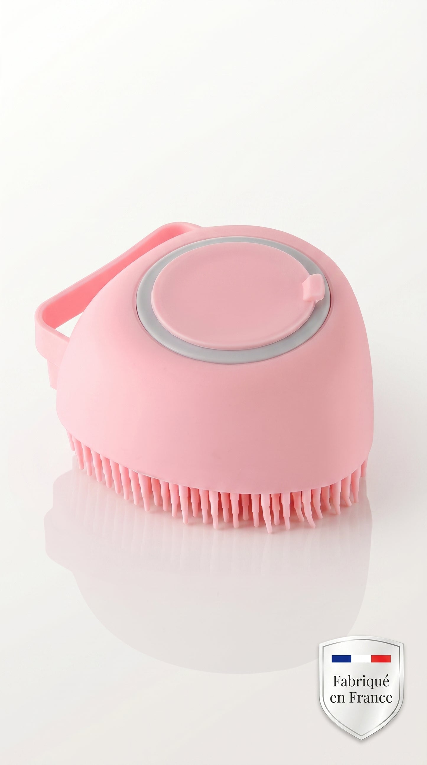 Gant de Bain Silicone Chien Chat – Brosse Massage Toilettage