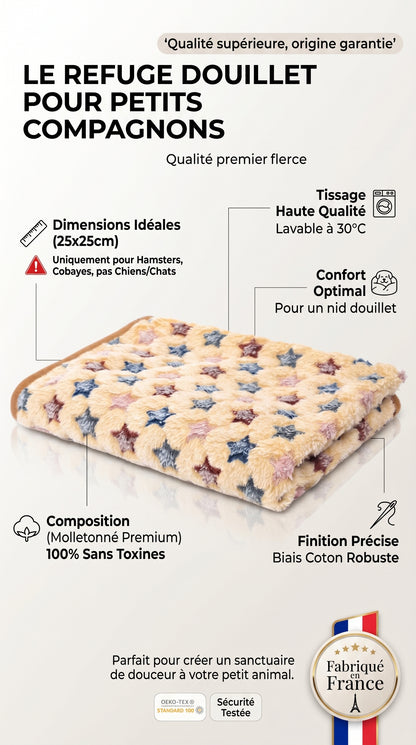 Couverture Flanelle Douce Chien Chat – Motif Patte 4 Tailles