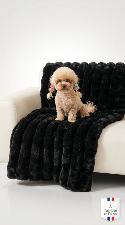 Tapis en Fausse Fourrure pour Animaux – Confort Luxueux au Quotidien