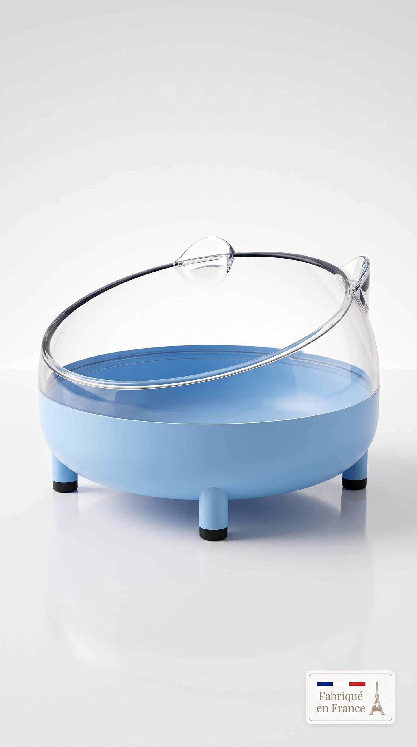 Bac à Sable Transparent pour Hamster – Hygiène et Confort au Quotidien