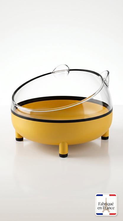 Bac à Sable Transparent pour Hamster – Hygiène et Confort au Quotidien