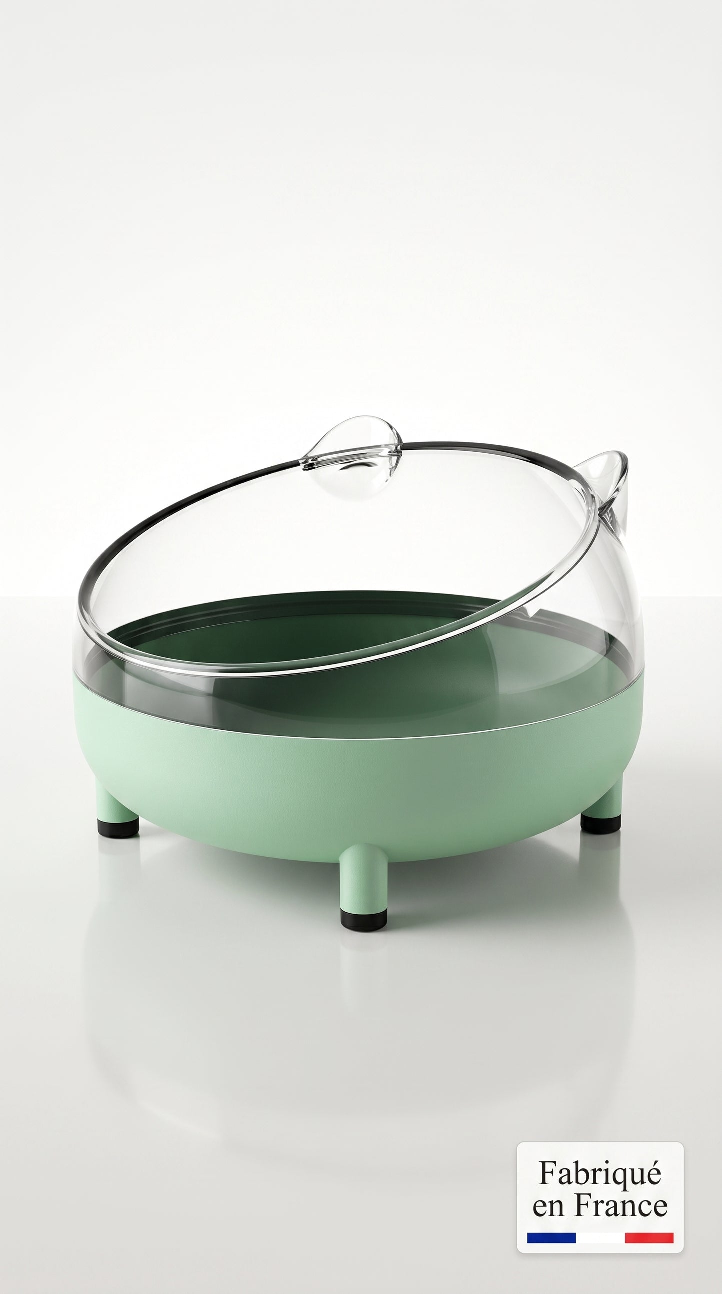Bac à Sable Transparent pour Hamster – Hygiène et Confort au Quotidien